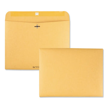 Quality Park™ Redi-file Clasp Envelope, #90, Cheese Blade Flap, Clasp-gummed Closure, 9 X 12, Brown Kraft, 100-box freeshipping - TVN Wholesale